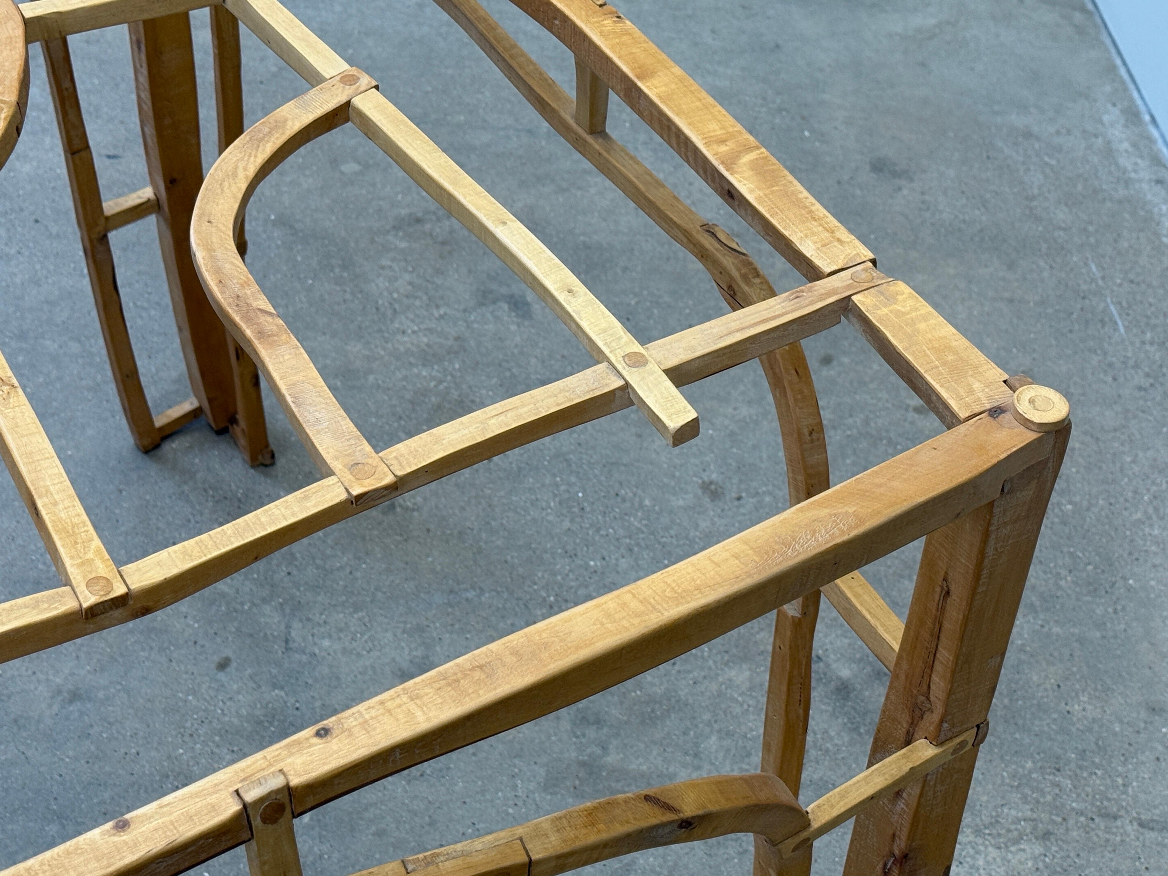 Craft Table and Chair by Jonah Meyer, 1997 For Sale 2