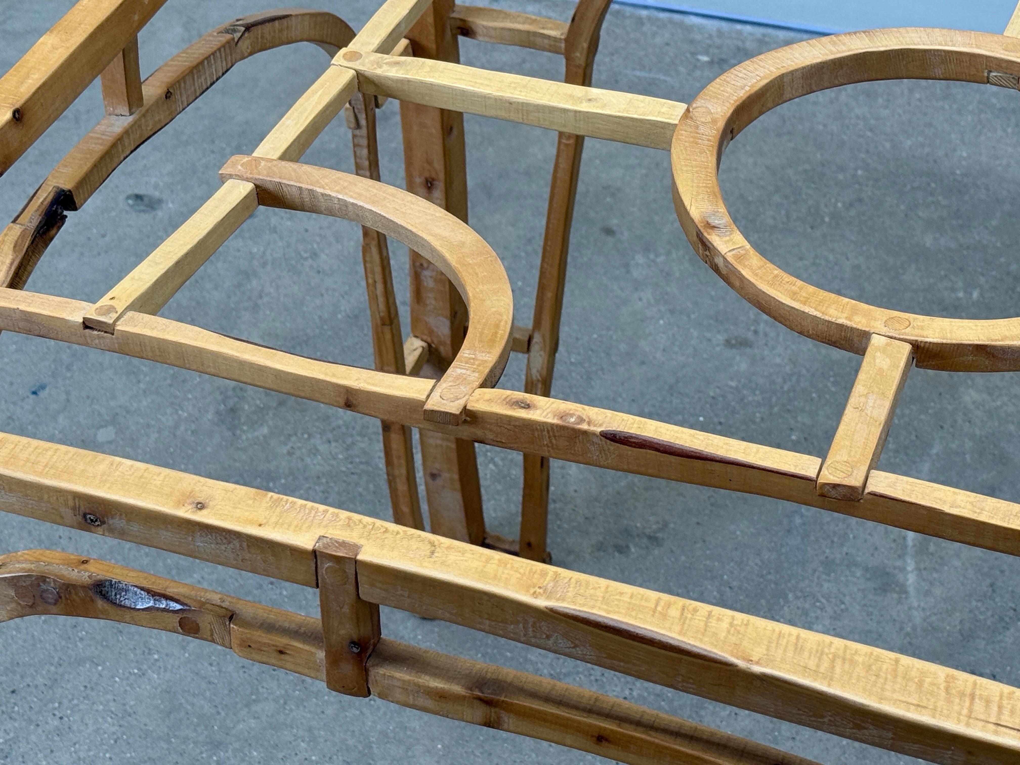 Craft Table and Chair by Jonah Meyer, 1997 For Sale 3