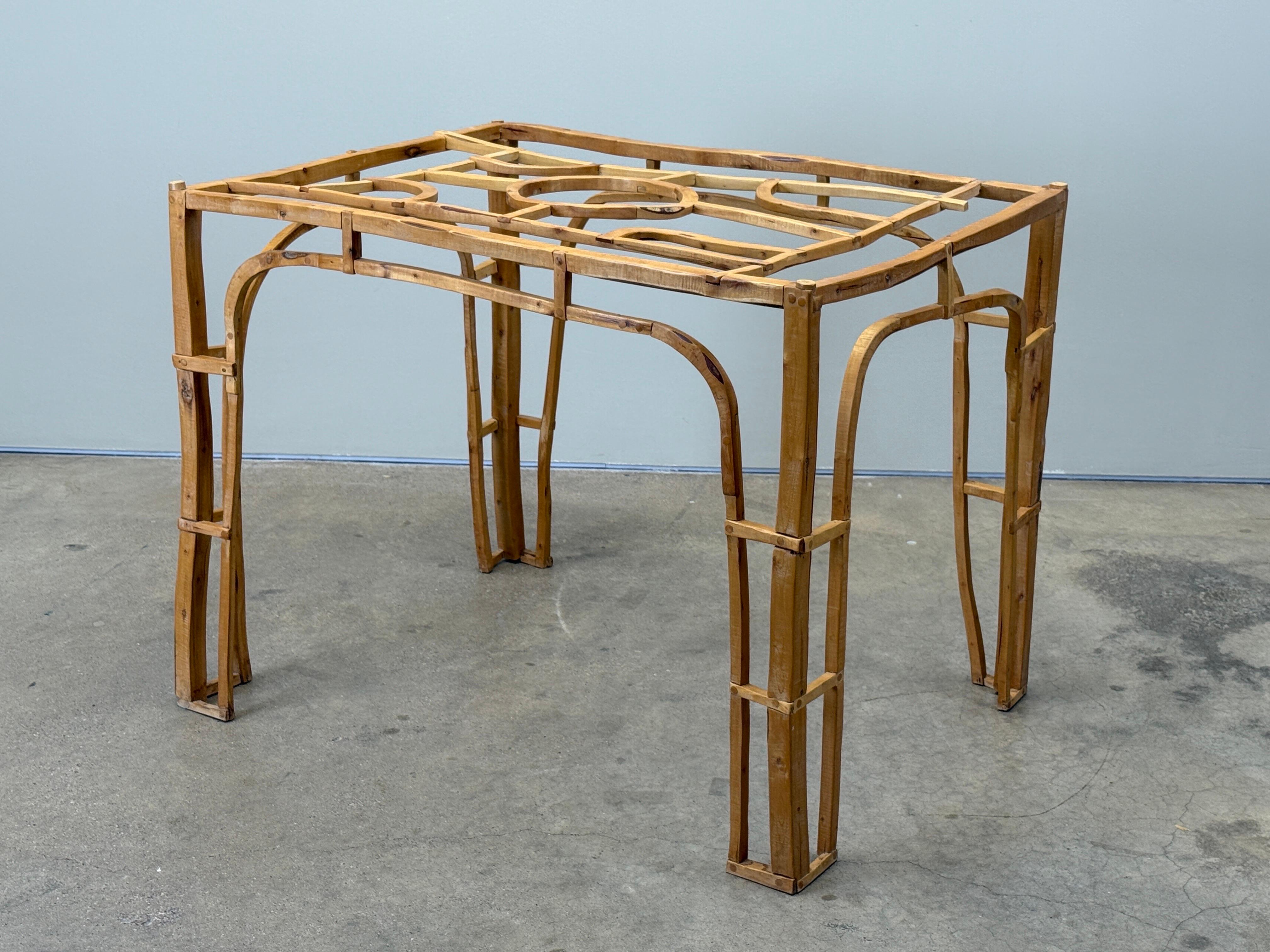 Craft Table and Chair by Jonah Meyer, 1997 For Sale 4