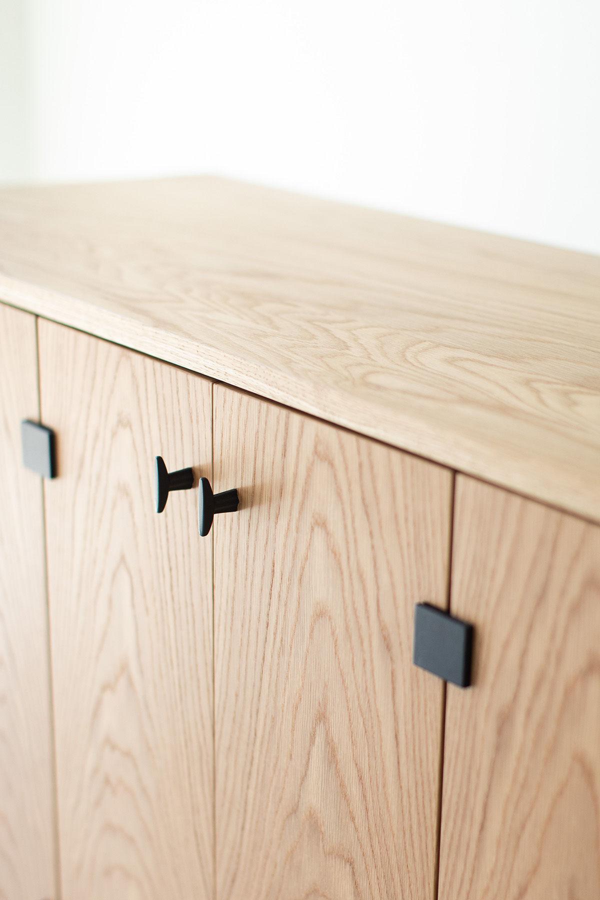 American CraftAssociates Credenzas, Milo-Baughman Modern Credenza, Maple For Sale