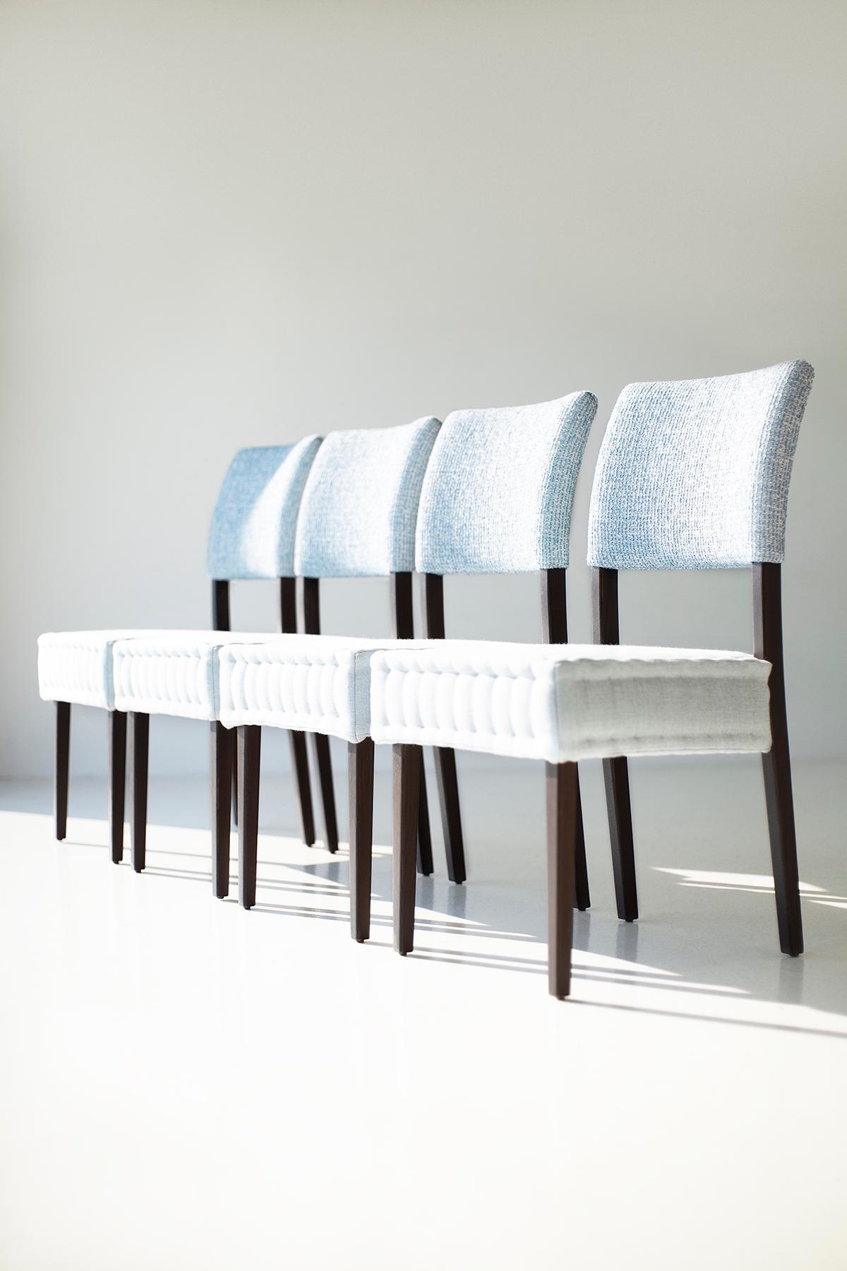 Sillas de comedor CraftAssociates, Sillas de comedor modernas Arceo, acolchadas, cosidas a mano en venta 2