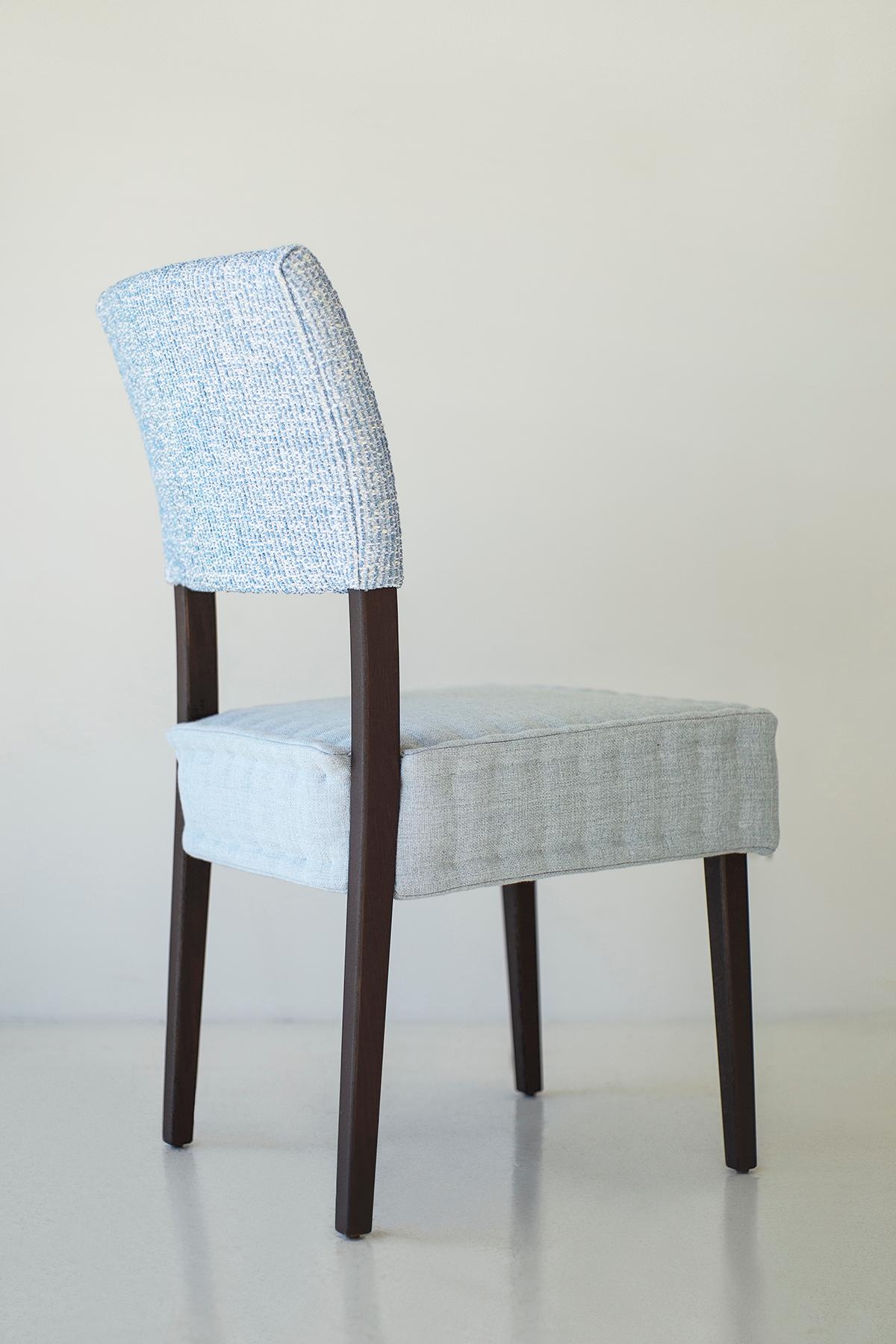 Sillas de comedor CraftAssociates, Sillas de comedor modernas Arceo, acolchadas, cosidas a mano Siglo XXI y contemporáneo en venta