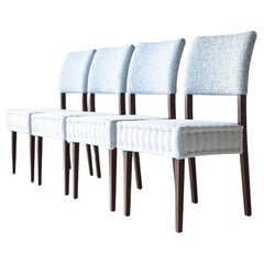 Sillas de comedor CraftAssociates, Sillas de comedor modernas Arceo, acolchadas, cosidas a mano