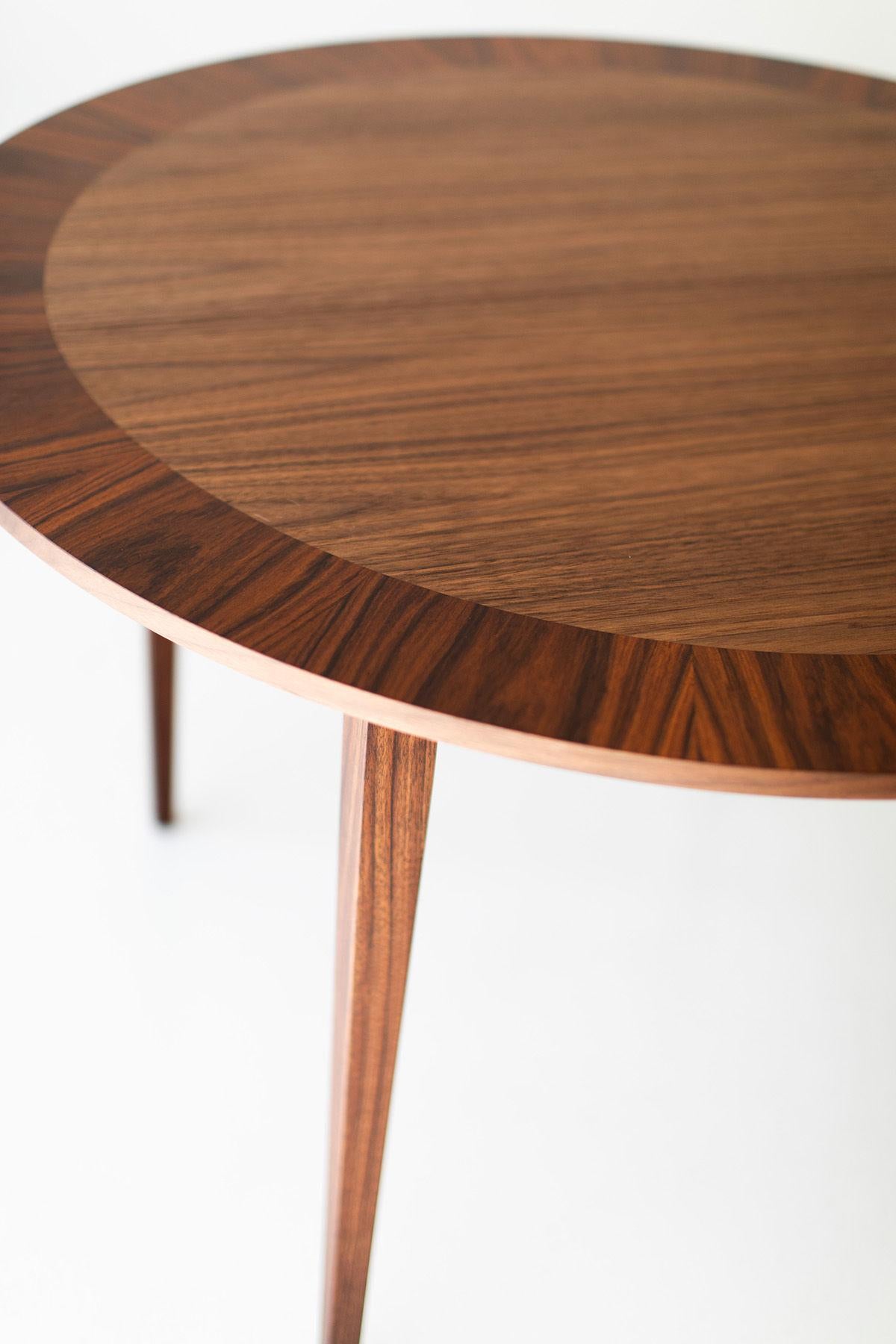 Hand-Crafted CraftAssociates Dining Tables, Milo Baughman Modern Rosewood Dining Table For Sale