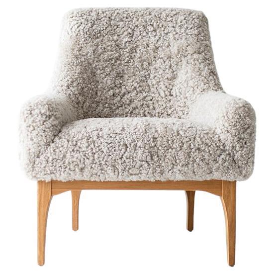 CraftAssociates Lounge Chairs, Nantucket Modern Lounge Chair, White Oak Shearlin