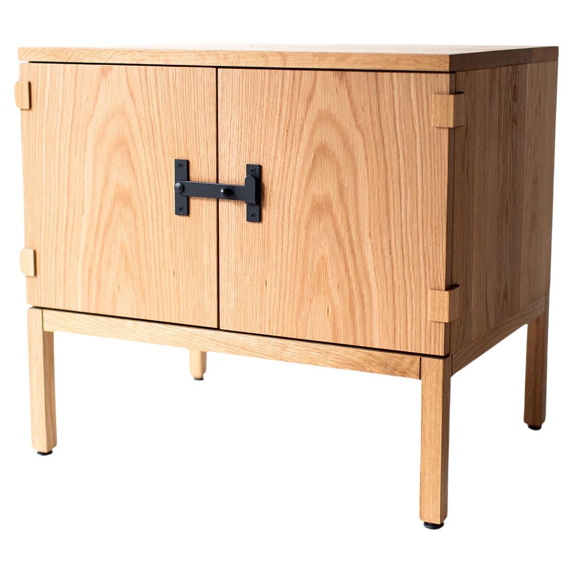 CraftAssociates Nightstand, Milo Baughman Nightstand, Oak