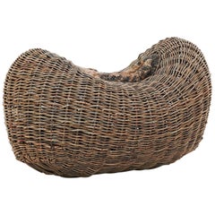 Crafted basket by Joe Hogan, Irland, 2009