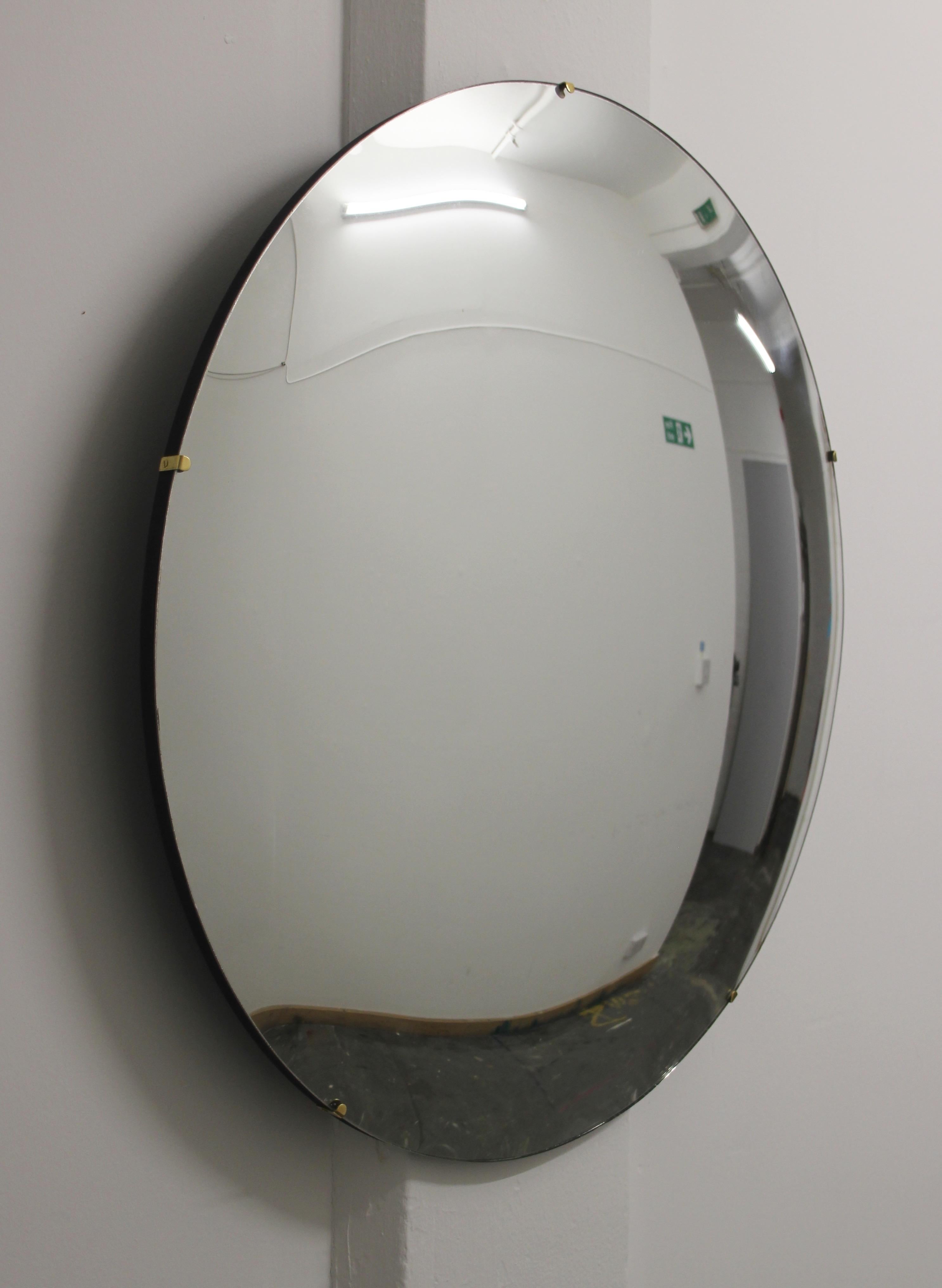 large round convex mirror