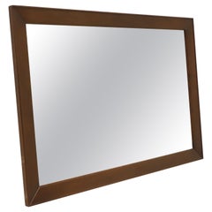CRAFTIQUE Old Wood Solid Mahogany Rectangular Dresser / Wall Mirror