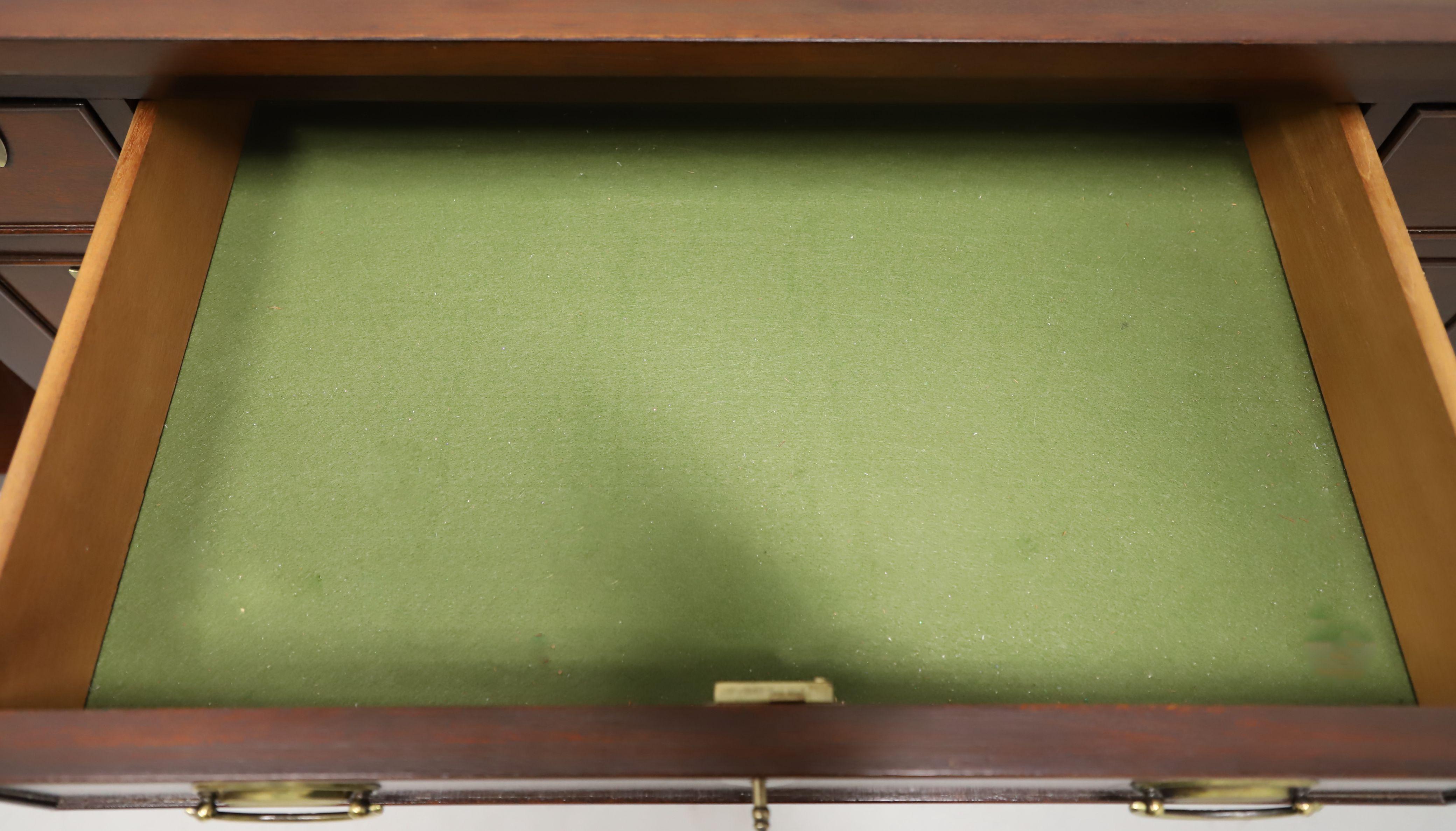 CRAFTIQUE Solid Mahogany Georgian Huntboard Sideboard For Sale 5