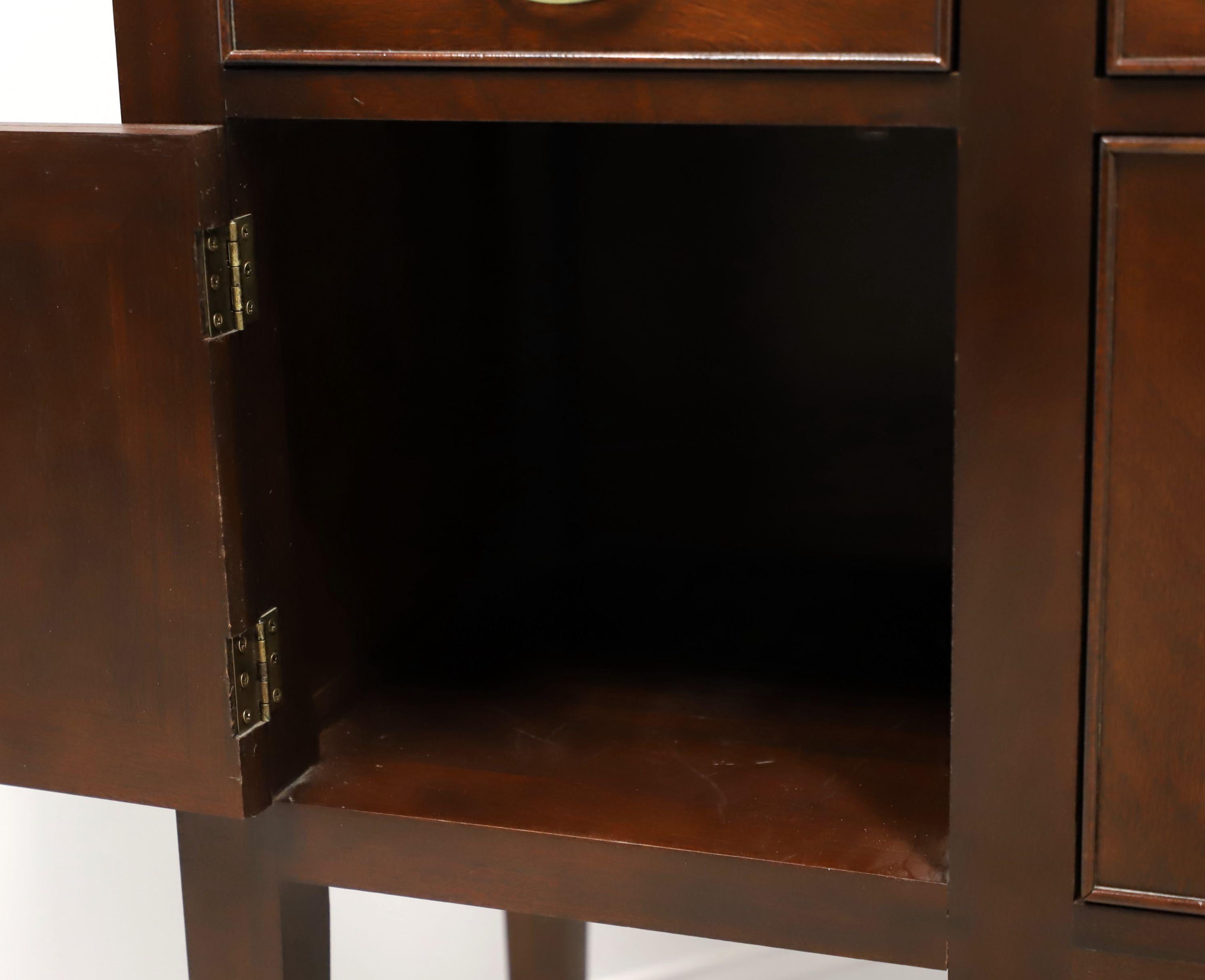 CRAFTIQUE Solid Mahogany Georgian Huntboard Sideboard For Sale 3
