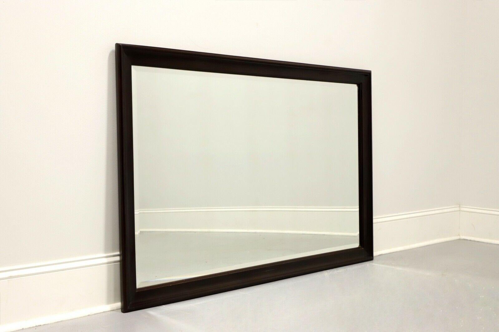 CRAFTIQUE New Oxford Solid Mahogany Rectangular Beveled Dresser / Wall Mirror 2