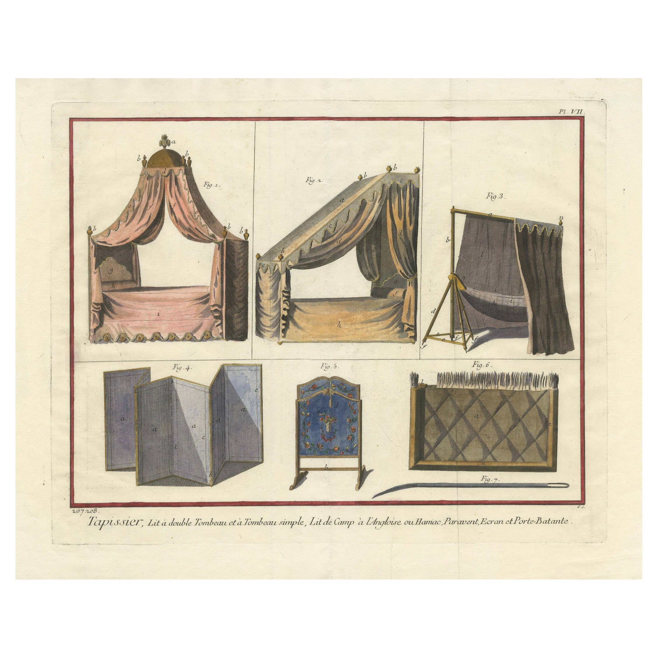 Crafts of Comfort and Style : conception de tapisserie et de meubles dans les années 1760