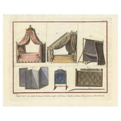 Crafts of Comfort and Style : conception de tapisserie et de meubles dans les années 1760