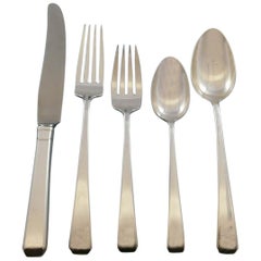 Craftsman by Towle Sterling Silver Flatware Set for 12 Service 65 Pieces