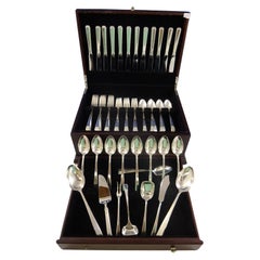 Juego de Cubiertos de Plata de Ley Craftsman by Towle Para 12 Servicio 67 Piezas