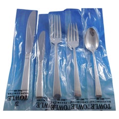 Used Craftsman by Towle Sterling Silver Flatware Set for 8 Service 40 pcs New Unused