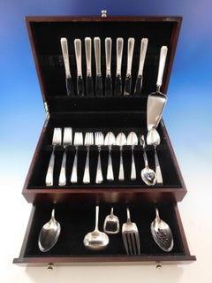 Craftsman by Towle Sterling Silver Flatware Set for 8 Service 46 Pieces