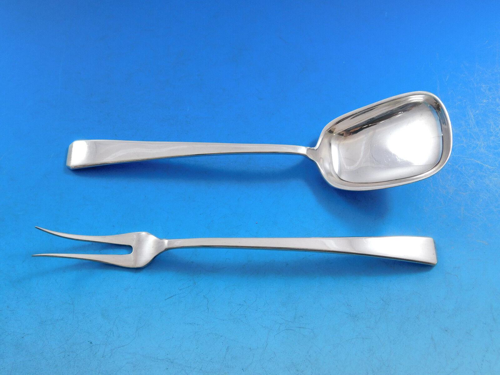 Juego de Cubiertos de Plata de Ley Craftsman by Towle para 8 Servicio 46 piezas en venta 3