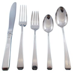 Juego de Cubiertos de Plata de Ley Craftsman by Towle para 8 Servicio 46 piezas