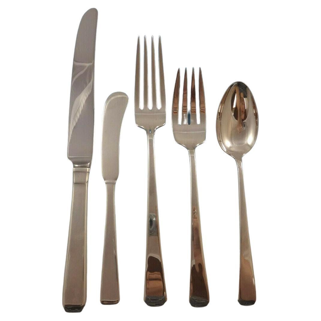 Craftsman by Towle Sterling Silver Flatware Set For 8 Service 48 Pieces For Sale
