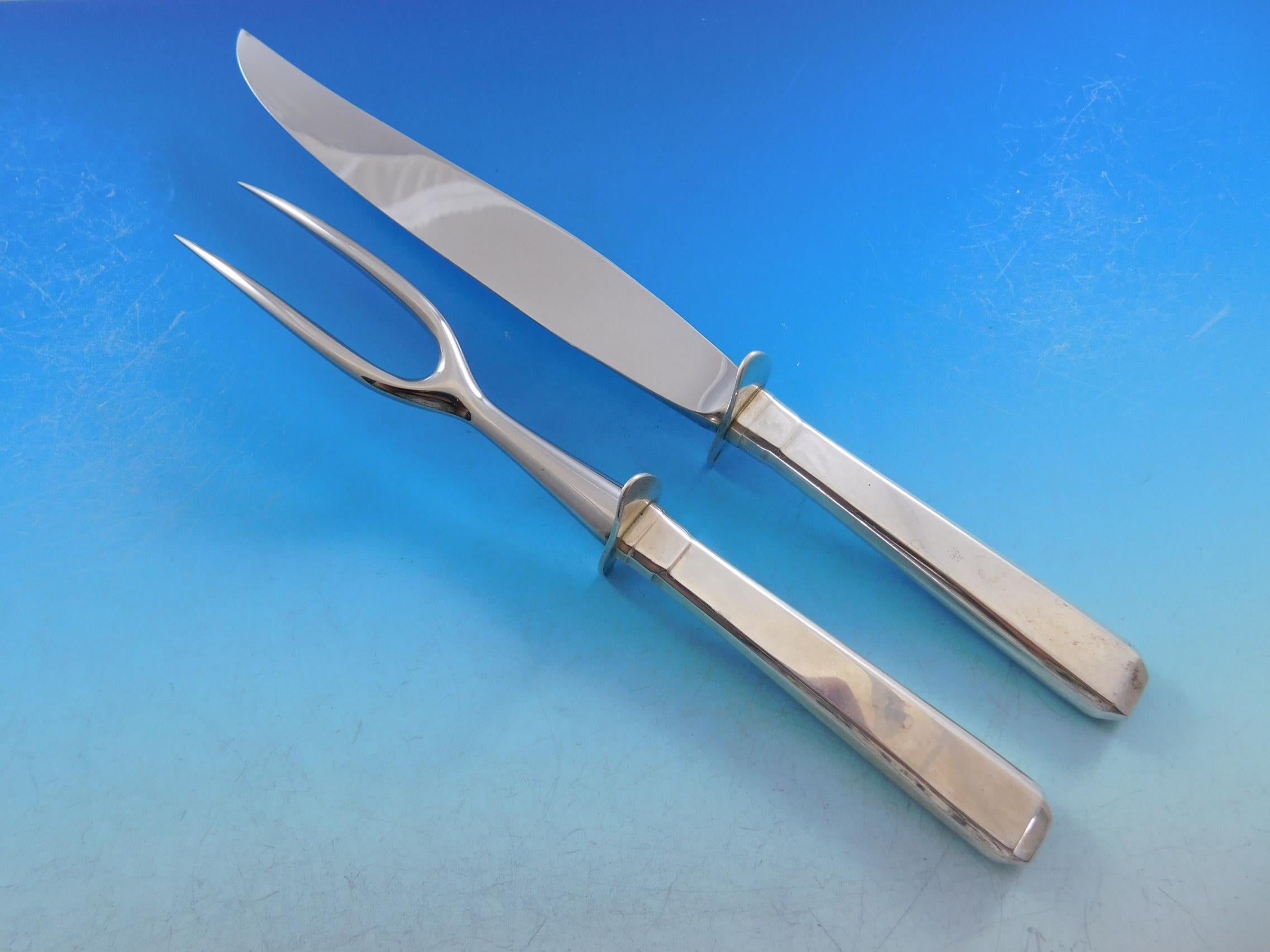 Juego de Cubiertos de Plata de Ley Craftsman by Towle para 8 Servicio 82 Piezas en venta 6