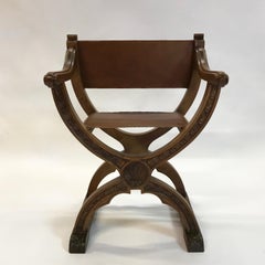 Craftsman Campaign Prayer Chair