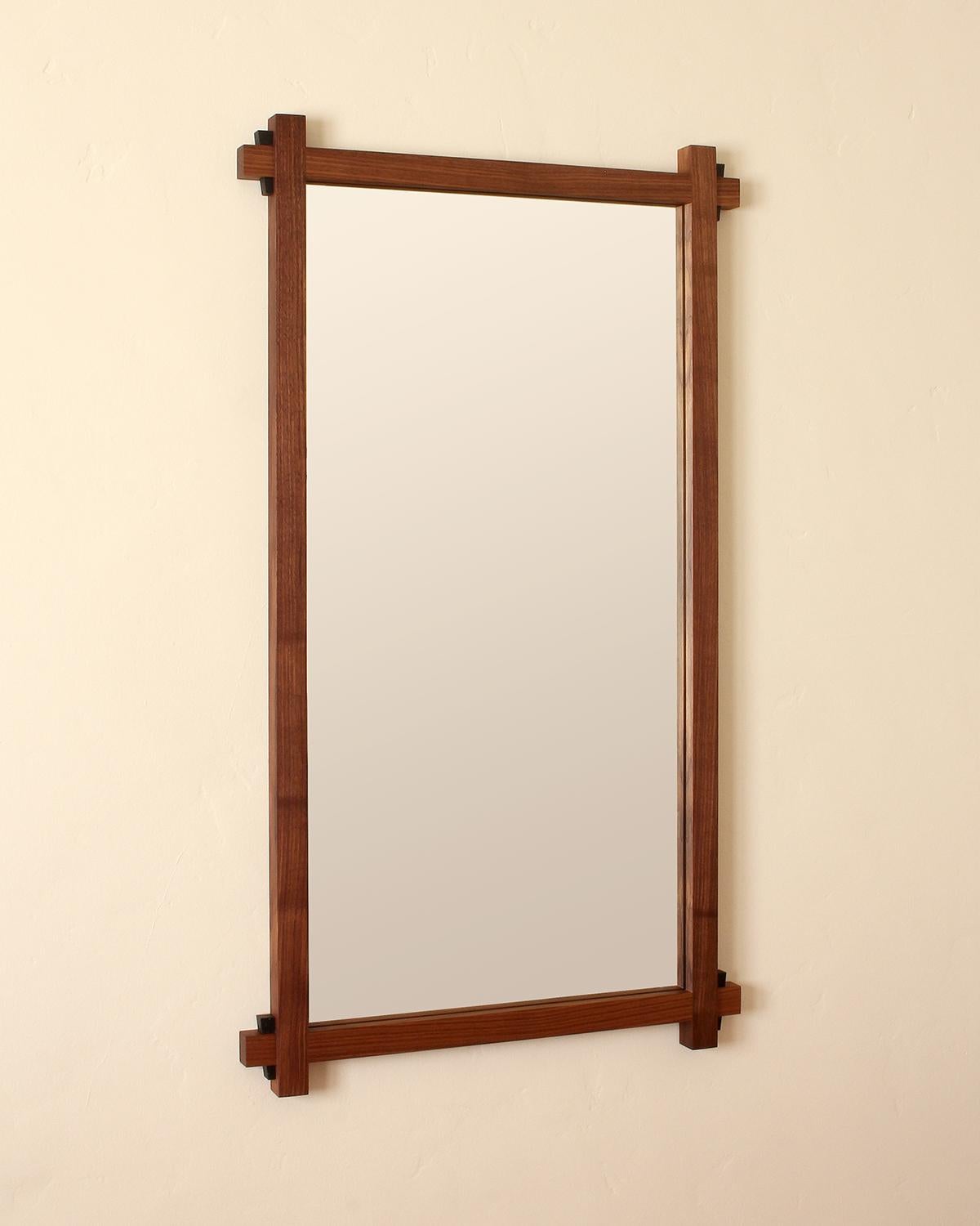 American Craftsman Style Mirror For Sale