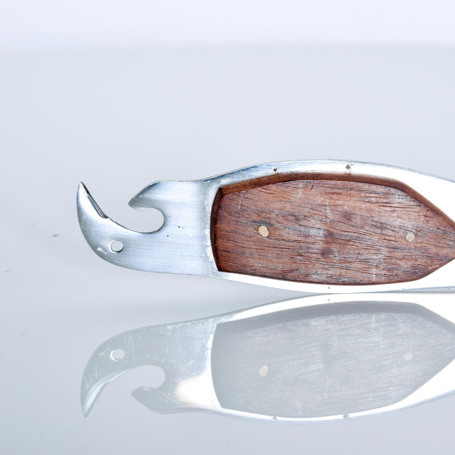 Mid-Century Modern 1970s Japanese Barware Parrot Bottle Opener Knife For Sale