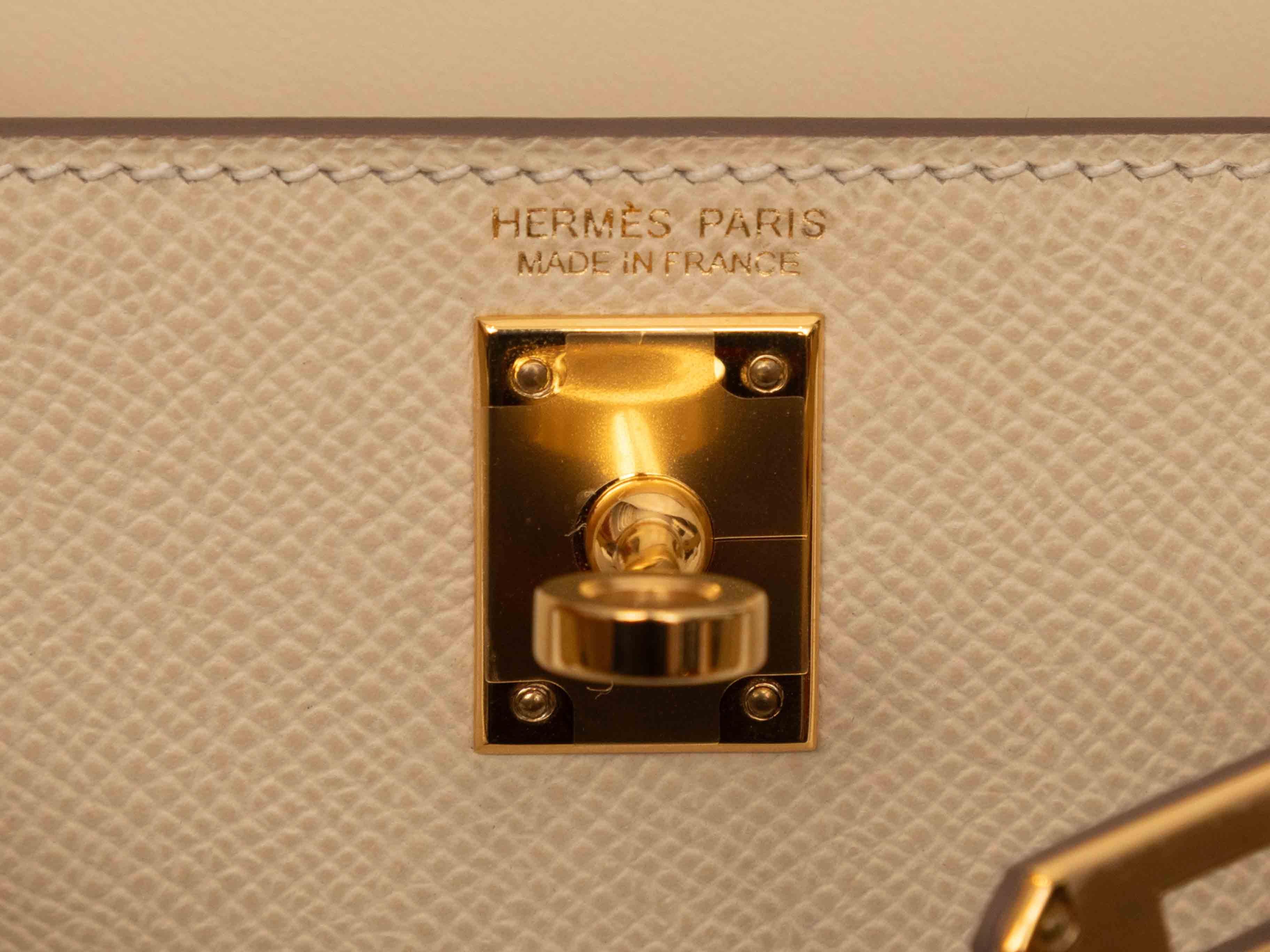 Craie Hermes Mini Kelly II in vendita 2