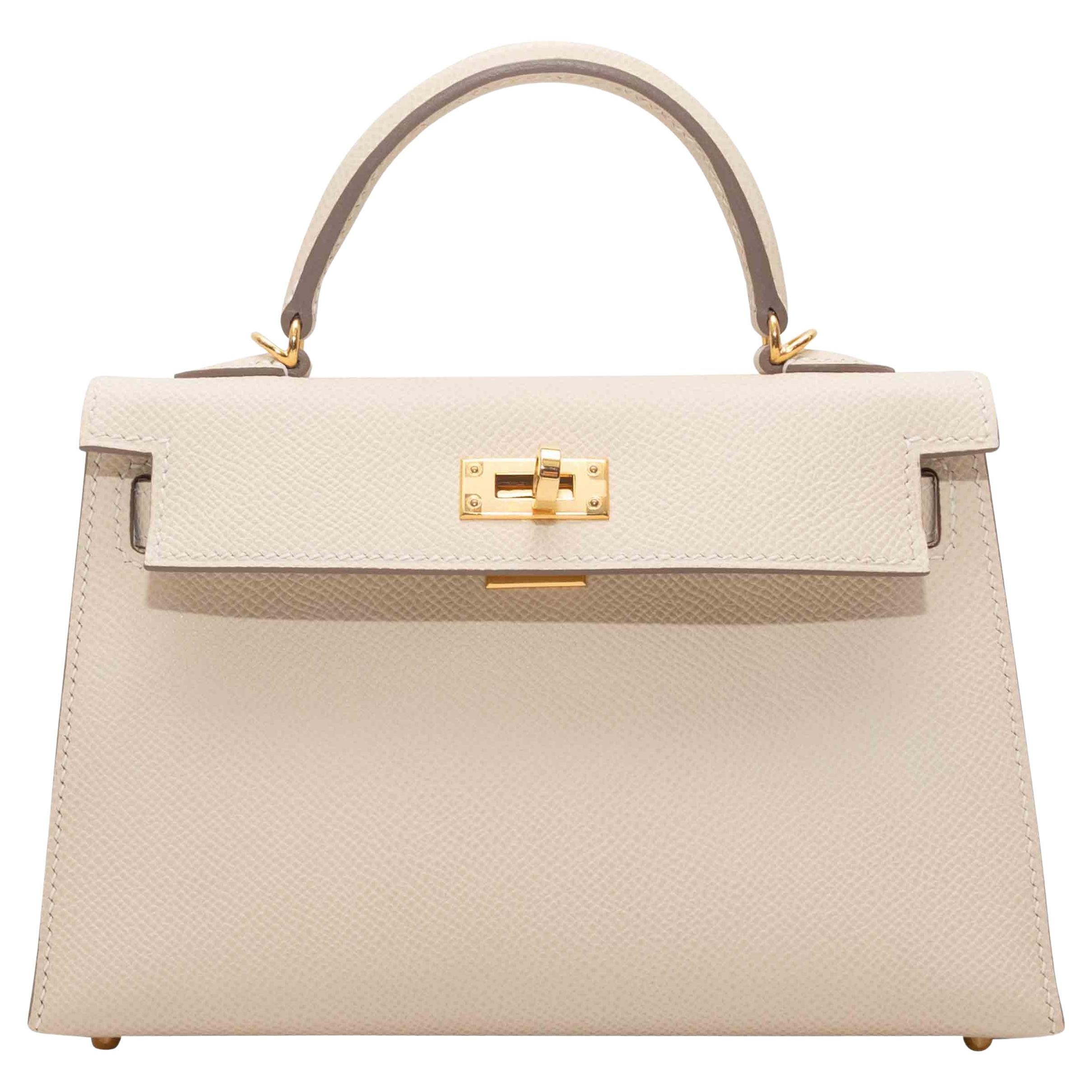 Craie Hermes Mini Kelly II in vendita
