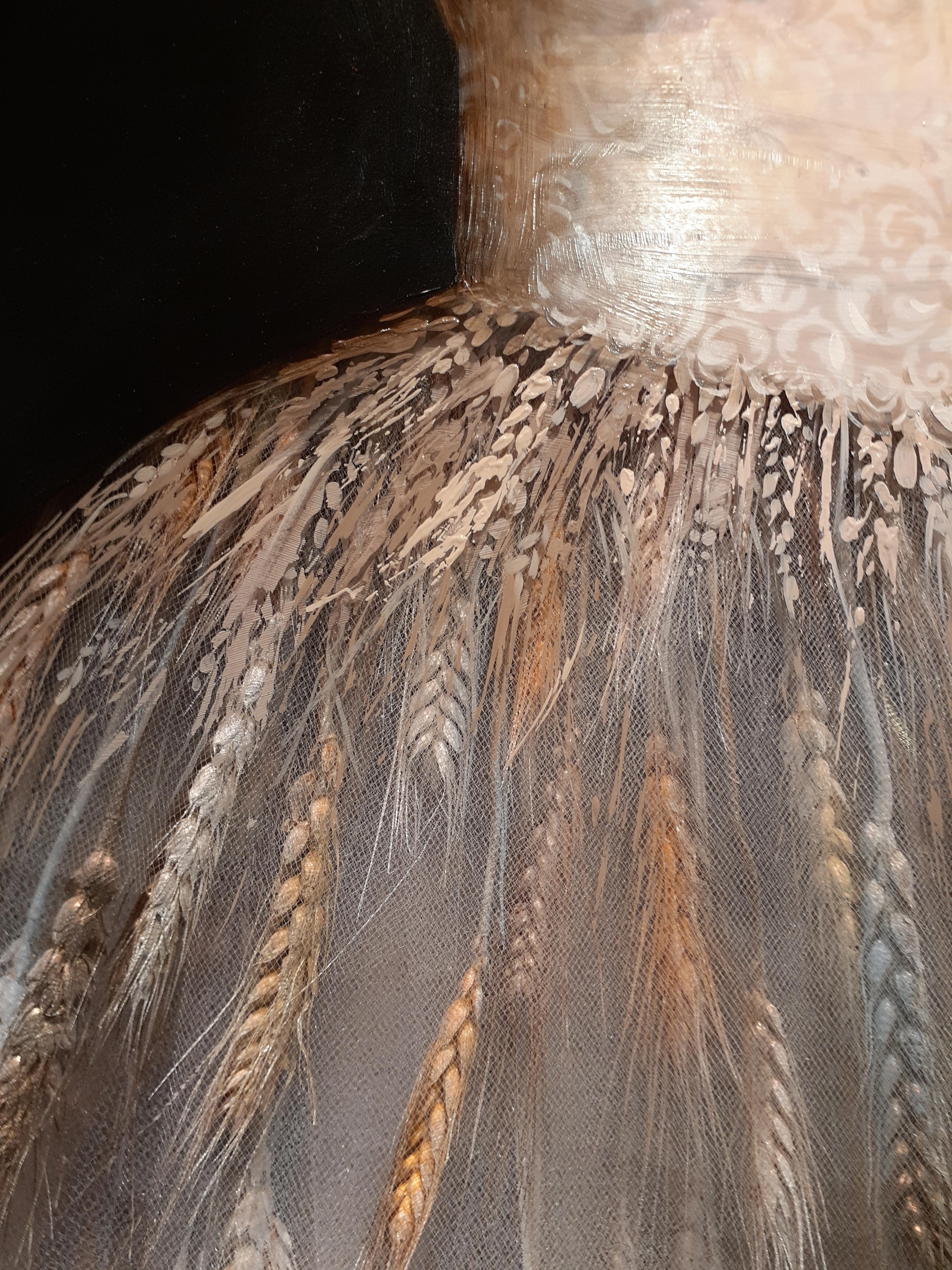 Narrative: Dress “Matter of Course” - Contemporary Mixed Media Art by Craig Alan