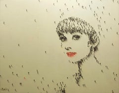 Contemporary Populus Painting by Craig Alan, Audrey Hepburn