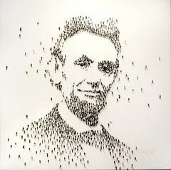 Contemporary Populus Portrait by Craig Alan, Abraham Lincoln