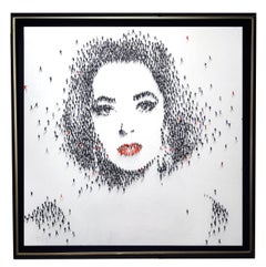 Contemporary Populus Portrait by Craig Alan, Elizabeth Taylor