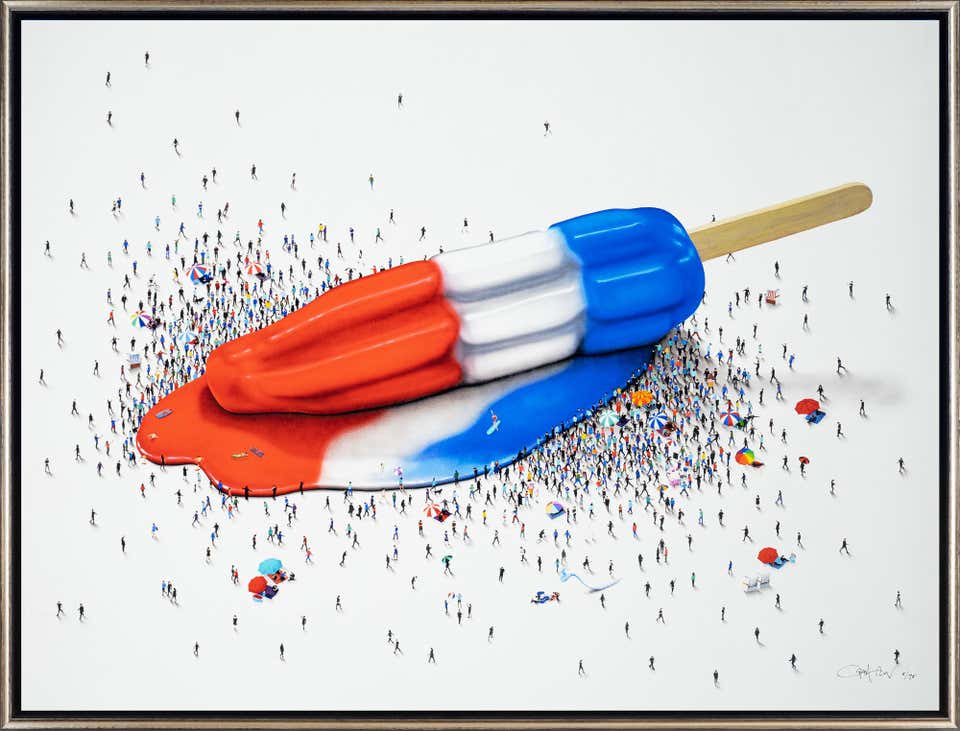 Moebius Art Bubbles Michael Moebius - Sugar For Sale at 1stDibs | michael moebius art for ...