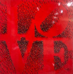 Red Indiana Love, 122 cm