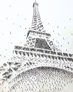 Vive la Libertè par Craig Alan Peinture originale en techniques mixtes