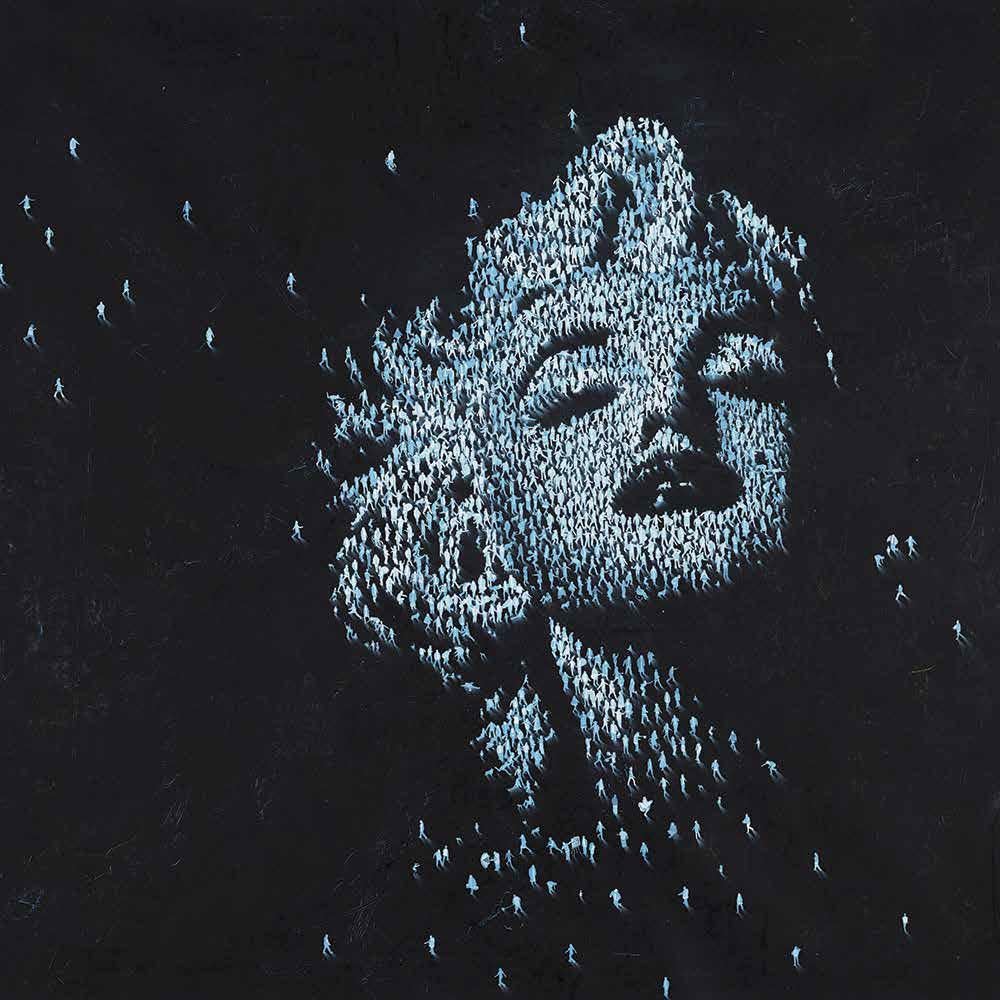 LIMITED EDITION PRINT - Edition of 75 signed by the artist.
Price for unframed.
Ask us for custom framing options for this piece.

Craig Alan is a Pop Surrealist, internationally recognized for his ingenious portraits of iconic figures and or images