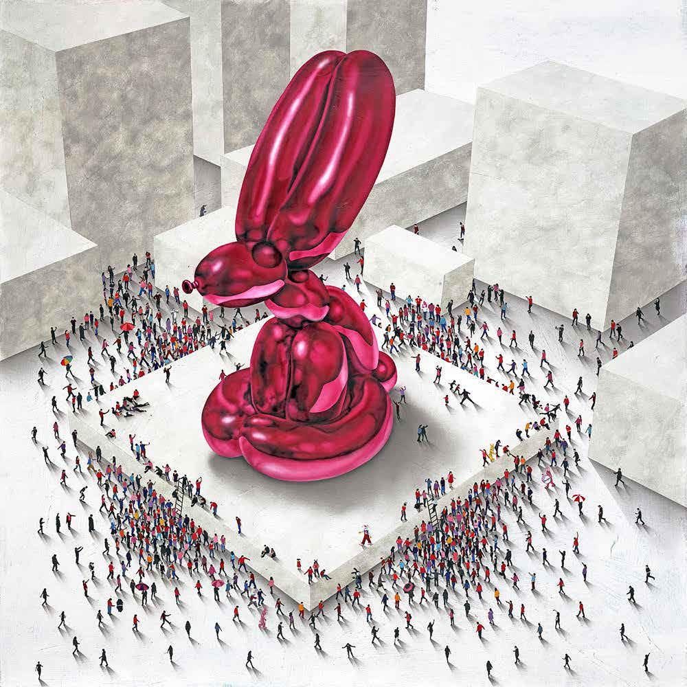 LIMITED EDITION PRINT - Edition of 75 signed by the artist.
Price for unframed.
Ask us for custom framing options for this piece.

Craig Alan is a Pop Surrealist, internationally recognized for his ingenious portraits of iconic figures and or images