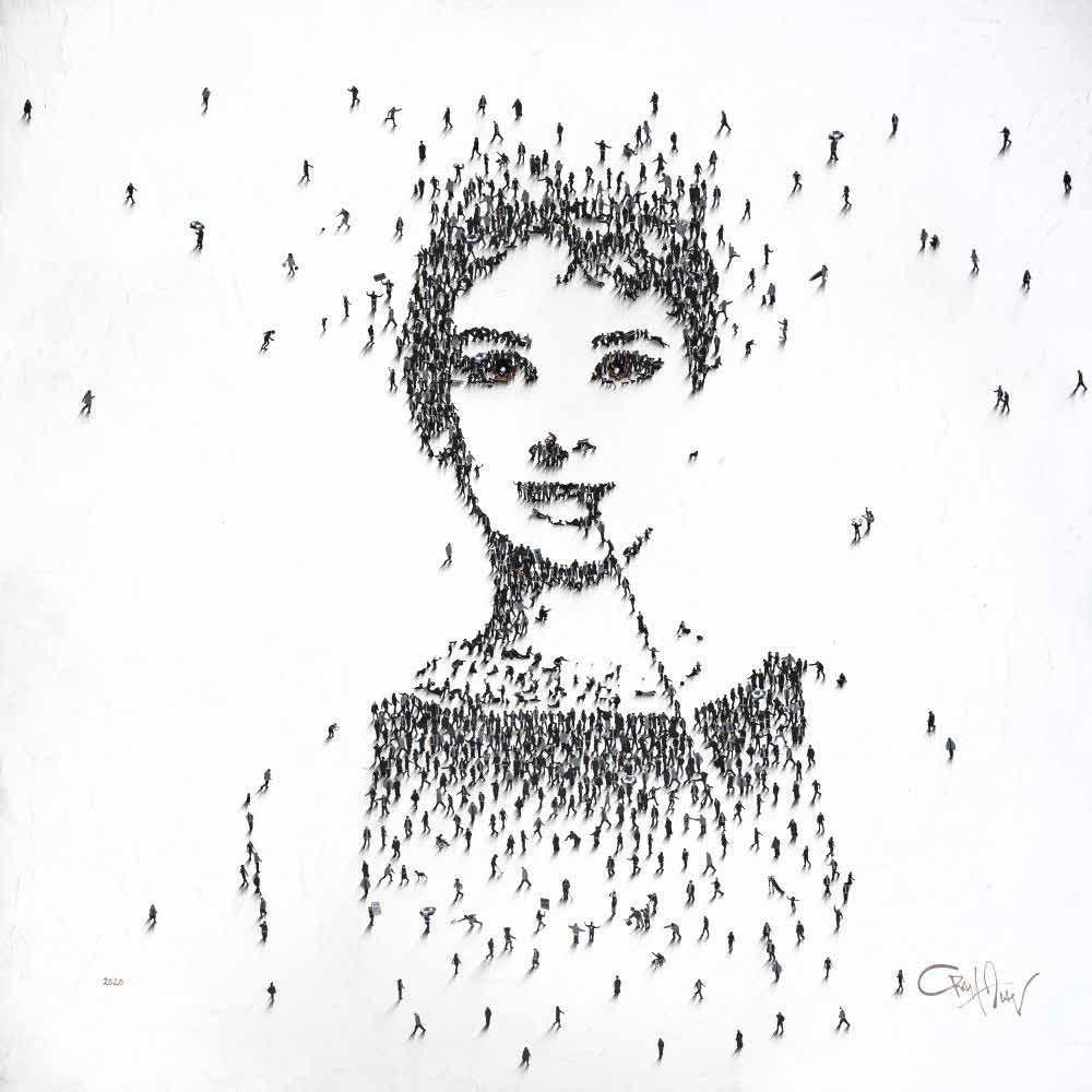 High Climbing (Audrey Hepburn) von Craig Alan