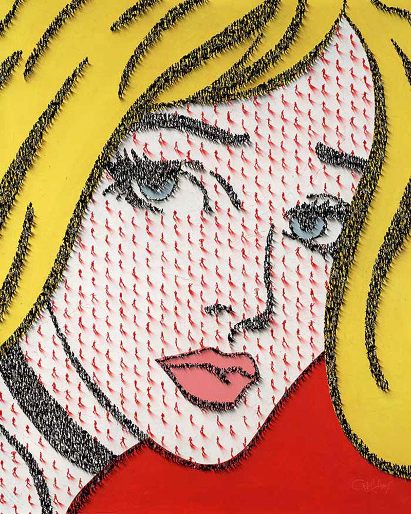LIMITED EDITION PRINT - Edition of 75 signed by the artist.
Price for unframed.
Ask us for custom framing options for this piece.

Craig Alan is a Pop Surrealist, internationally recognized for his ingenious portraits of iconic figures and or images