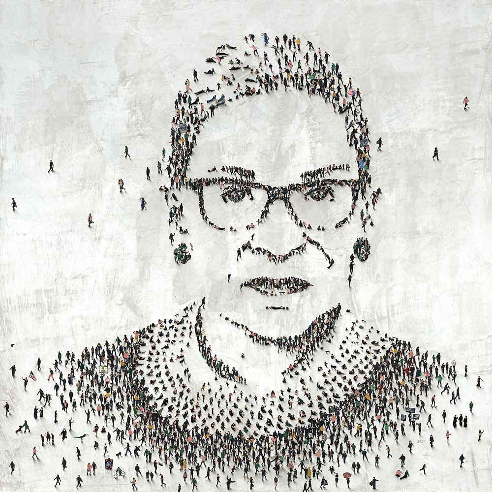 RBG  (Ruth Bader Ginsburg) von Craig Alan