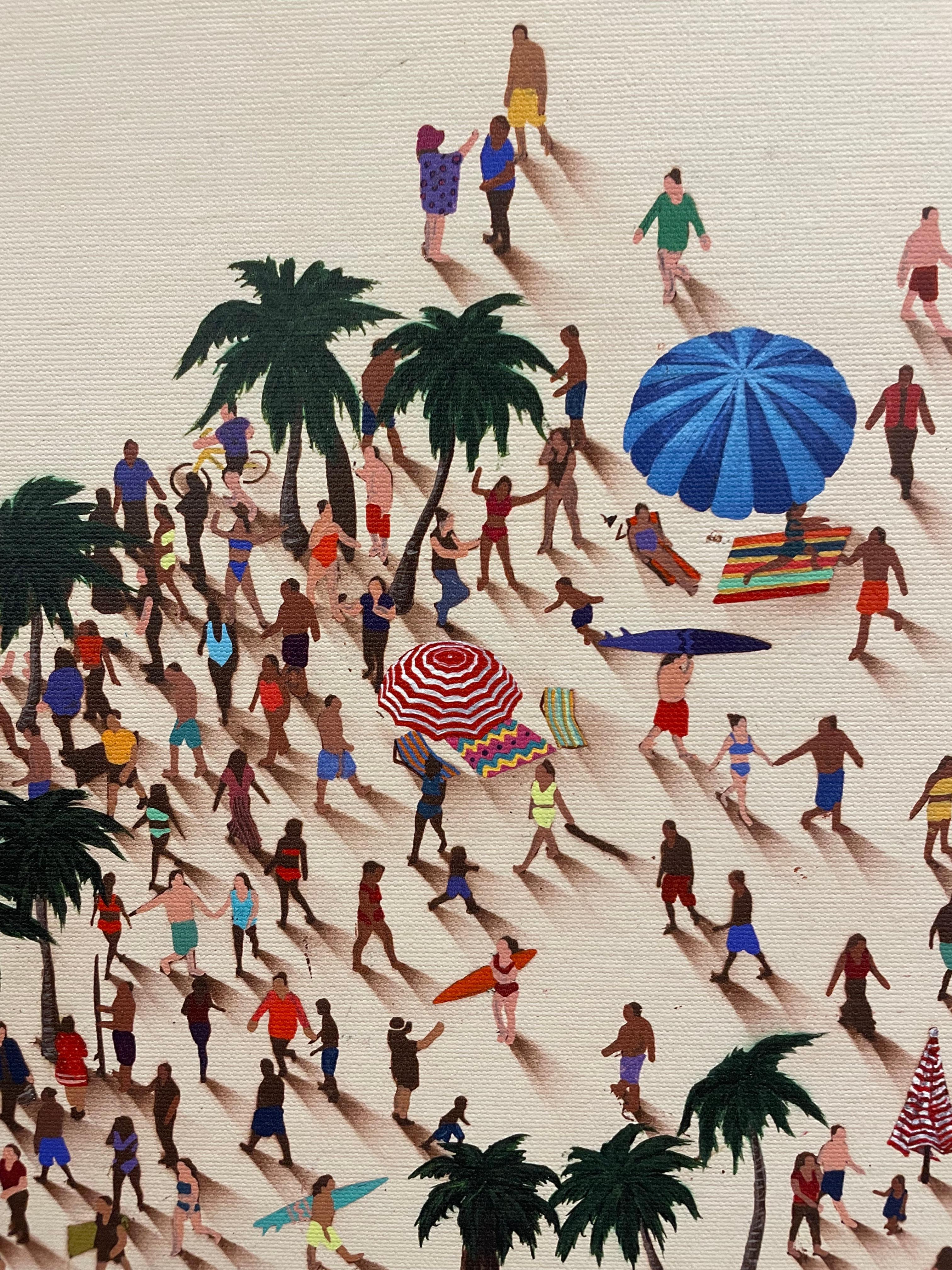 Questa è la prima Giclee LE di Surfin' Sunday di Craig Alan. Firmato a mano e numerato. Dai il benvenuto alla bella stagione portando questo pezzo nel tuo spazio. L'uso di Craig di una varietà di colori permette a questo pezzo di distinguersi e di