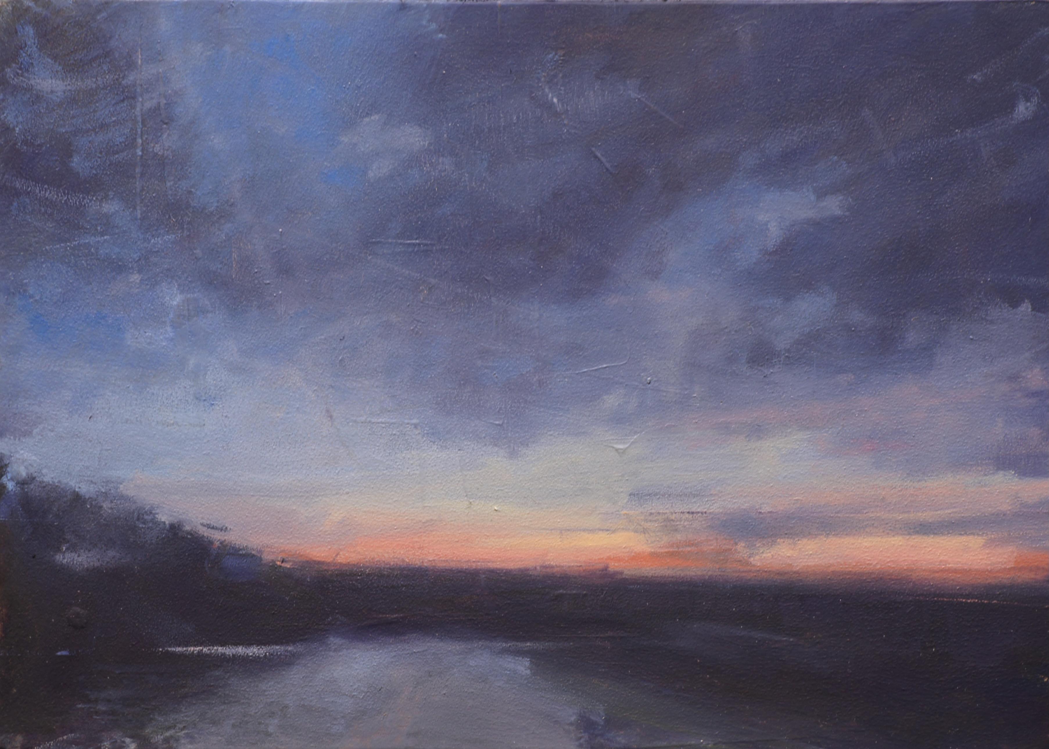 Craig Albright Landscape Painting - Dusk No. 4