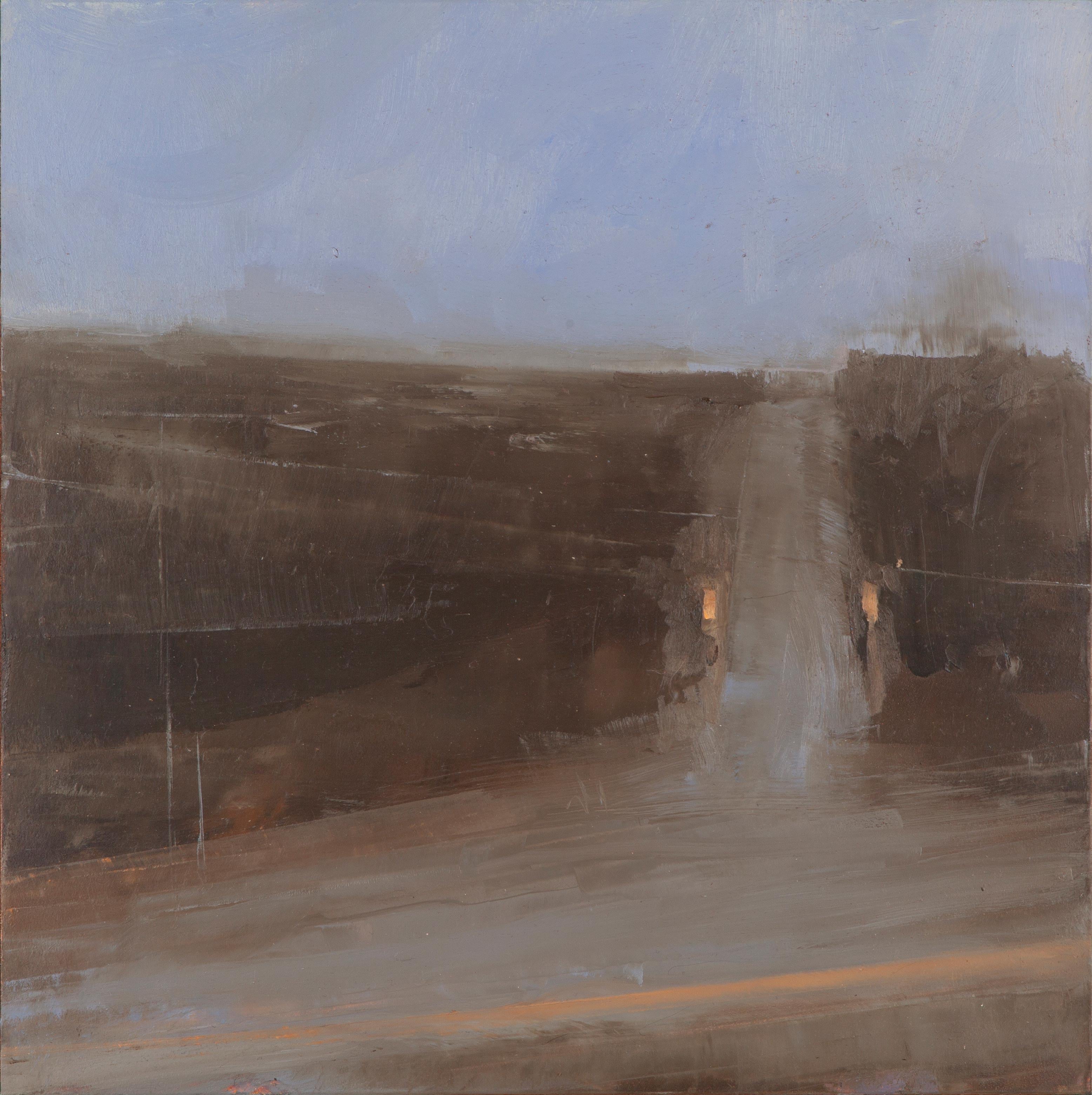 Craig Albright Landscape Painting - Level B Road 2