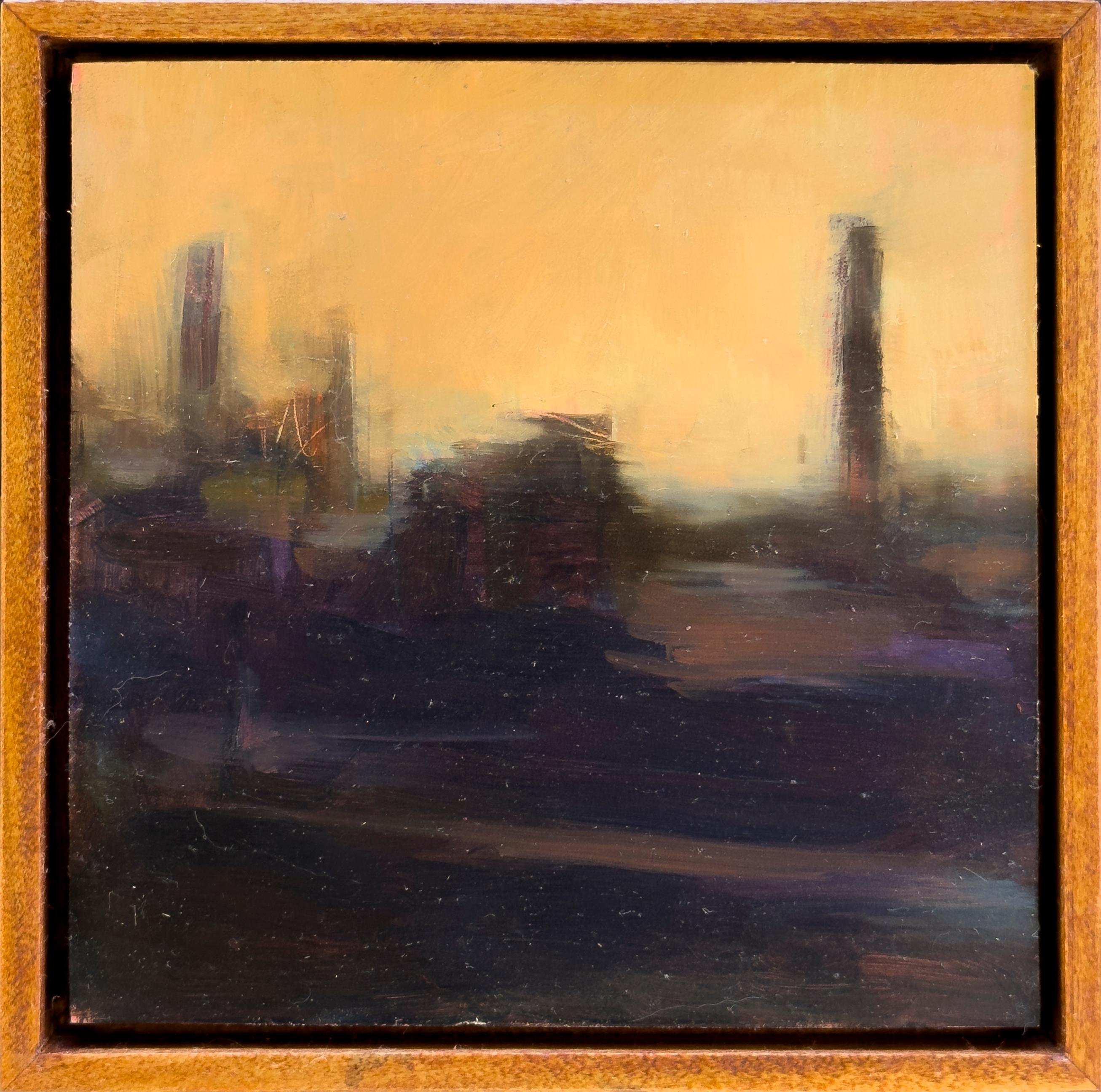 Craig Albright Abstract Painting – Power Plant Nr. 4