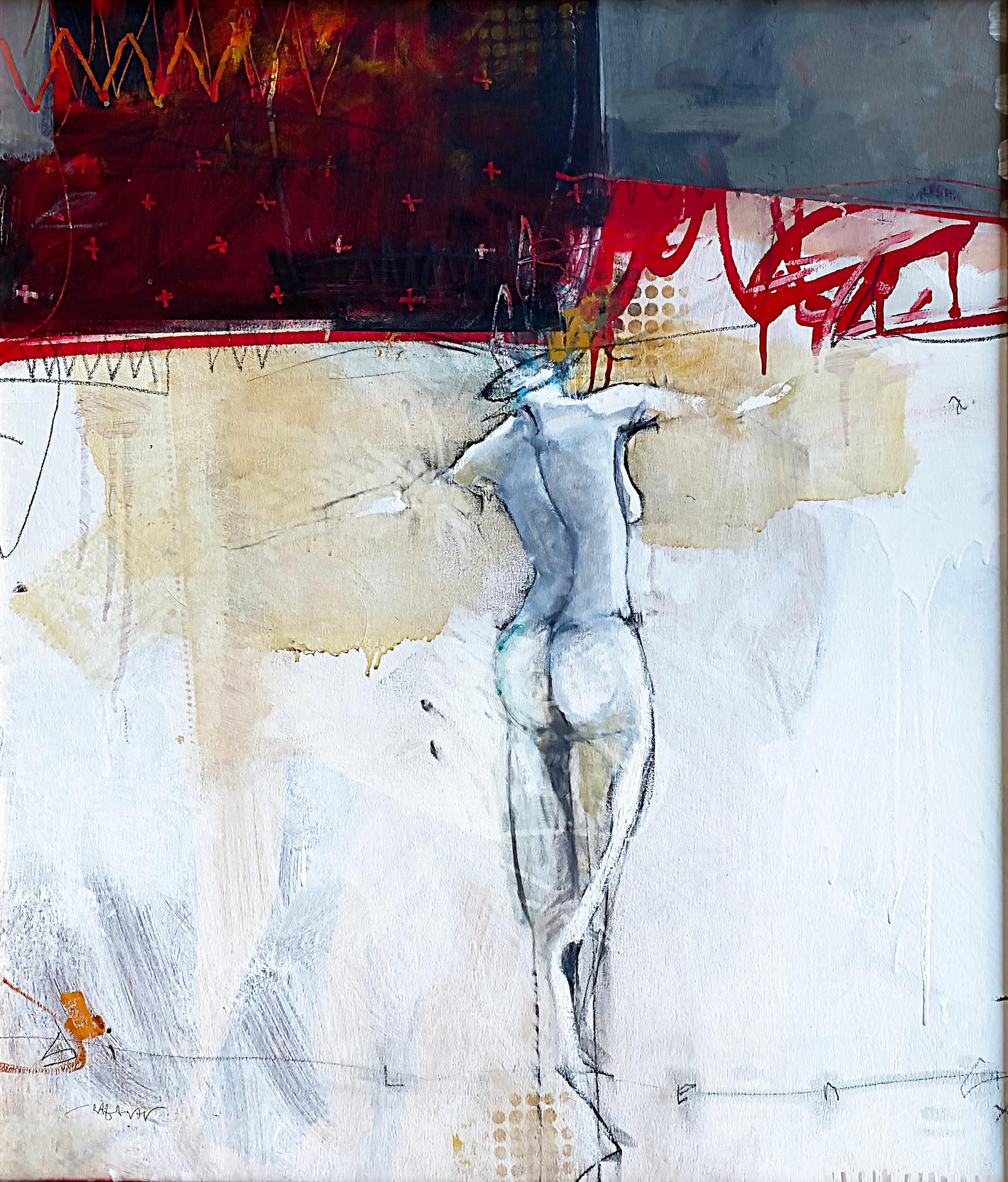 Craig Allen Abstract Nude Figurative Painting Titled 