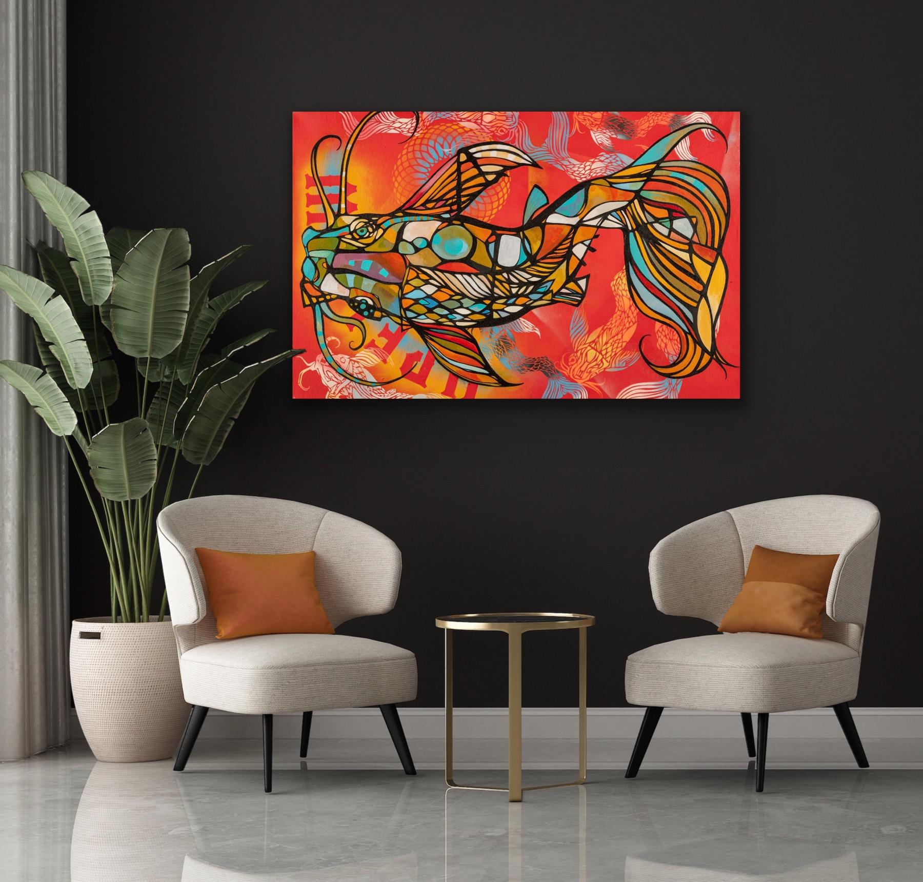 Movimiento Extraordinario 1 - Painting de CAM (Craig Anthony Miller)