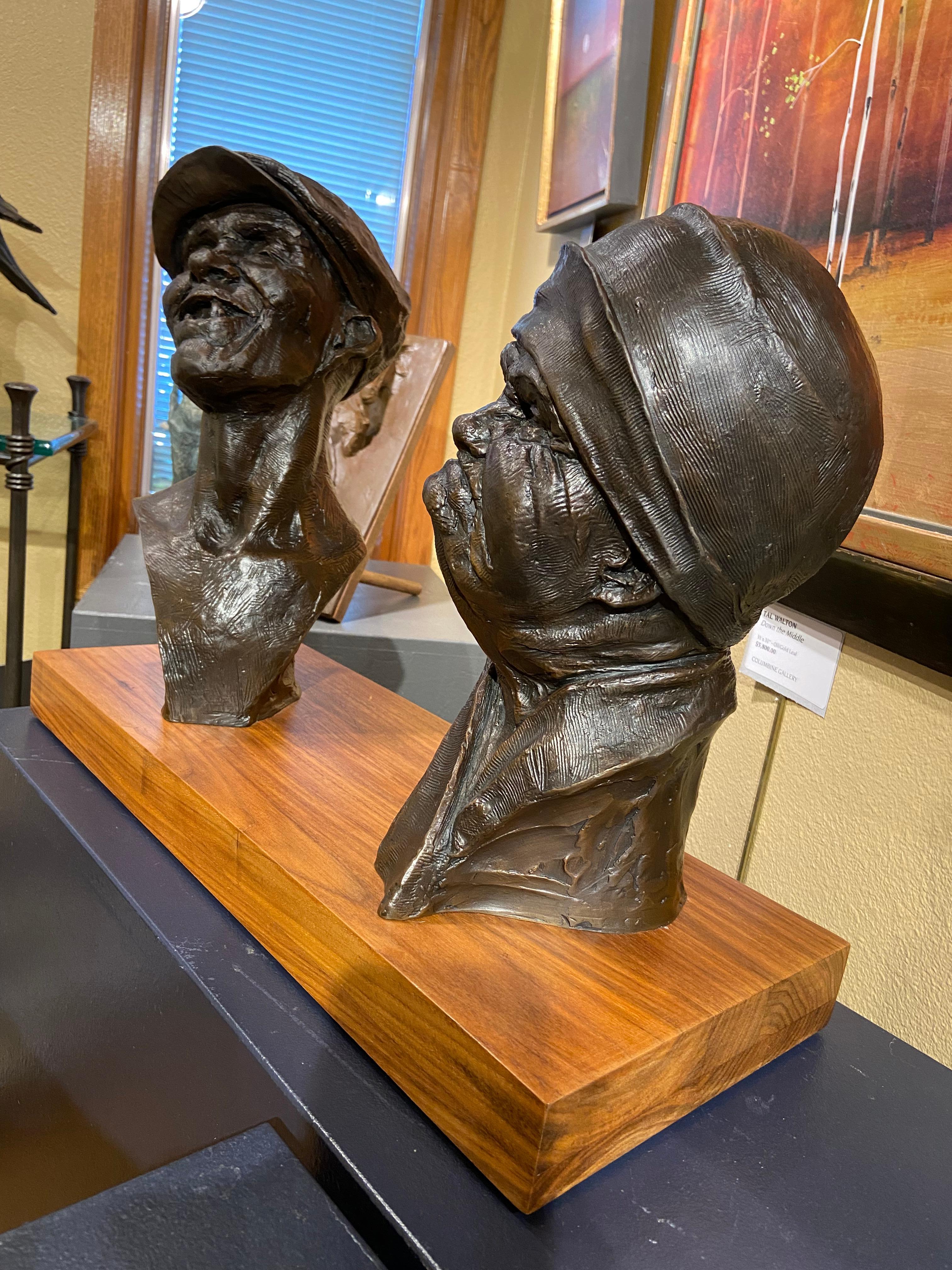 Clancy and Bertha Belle - Contemporary Sculpture by Craig Campbell